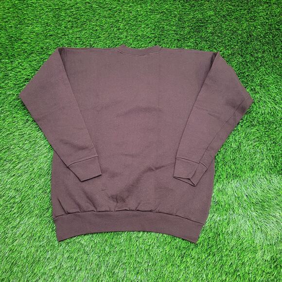 Vintage 80s LOGO-7 Sweatshirt Womens Large 20x23 USA - Picture 2 of 12